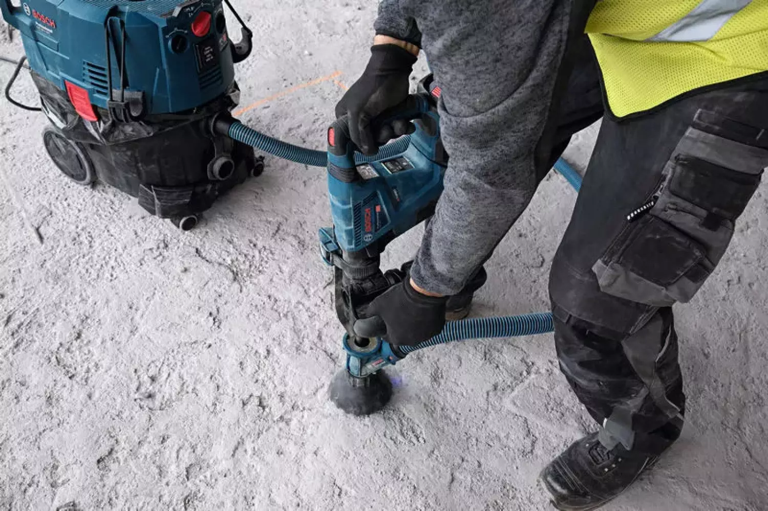 Bosch GDE max stofafzuiging voor SDS-max hamers