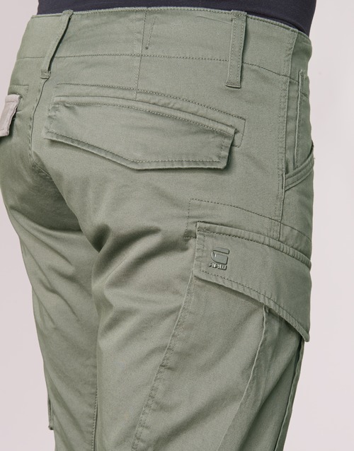 G-Star Raw - ROVIC ZIP 3D STRAIGHT TAPERED - Gris / Vert