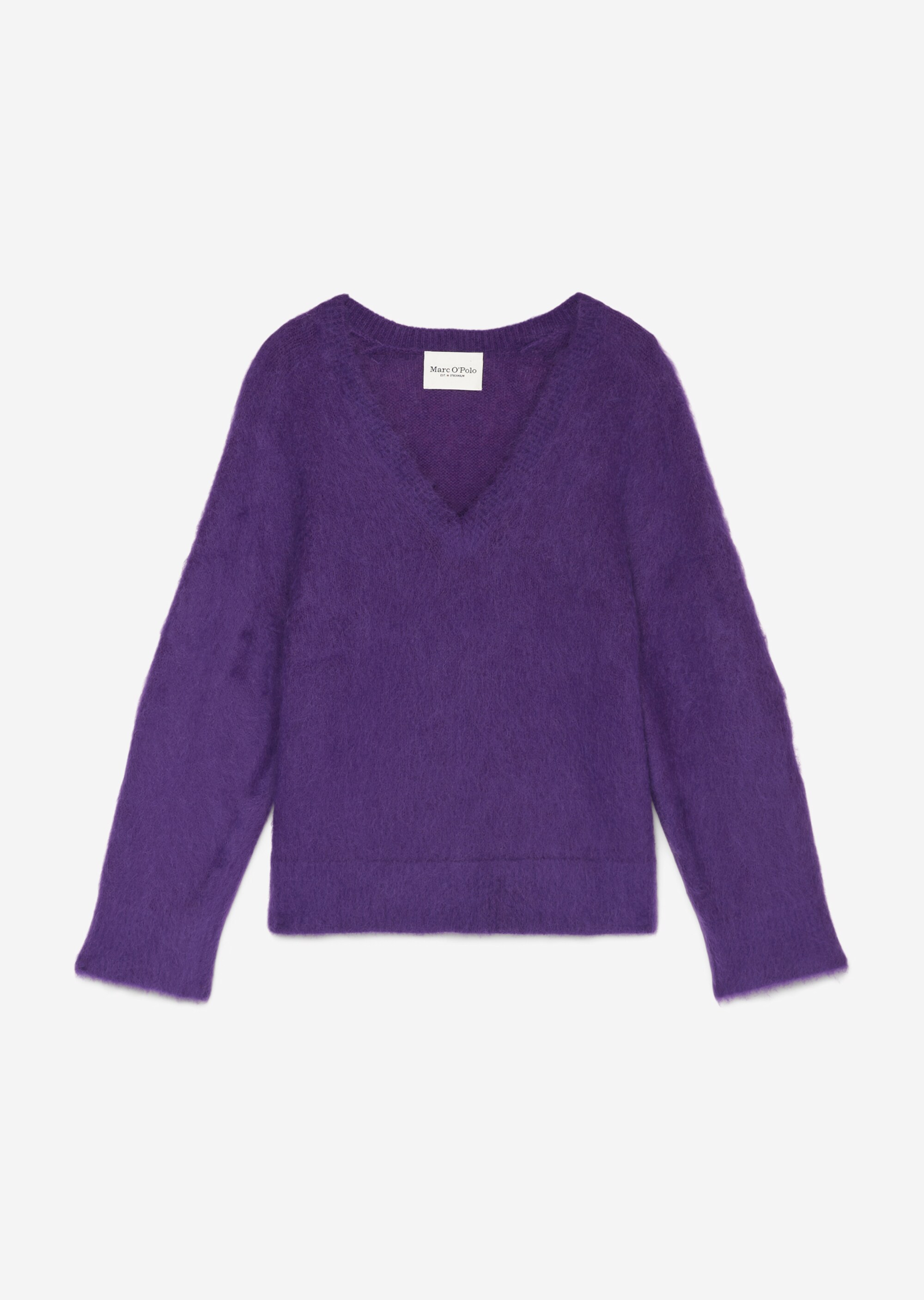 Kuscheliger Flausch-Pullover oversized aus Mohair-Wolle-Mix
