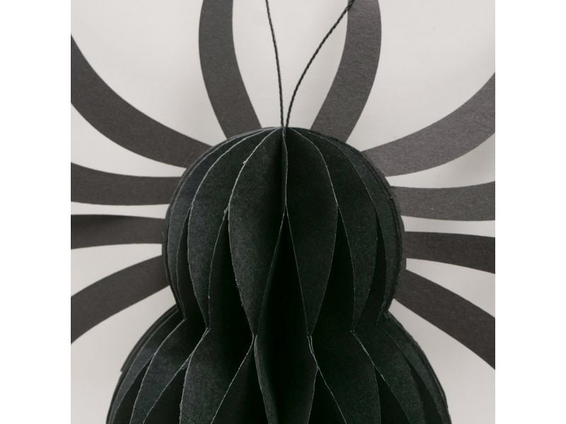 Boltze Halloweenfigur Spidy 10, 4 cm Papier-Hängefigur für Halloween
