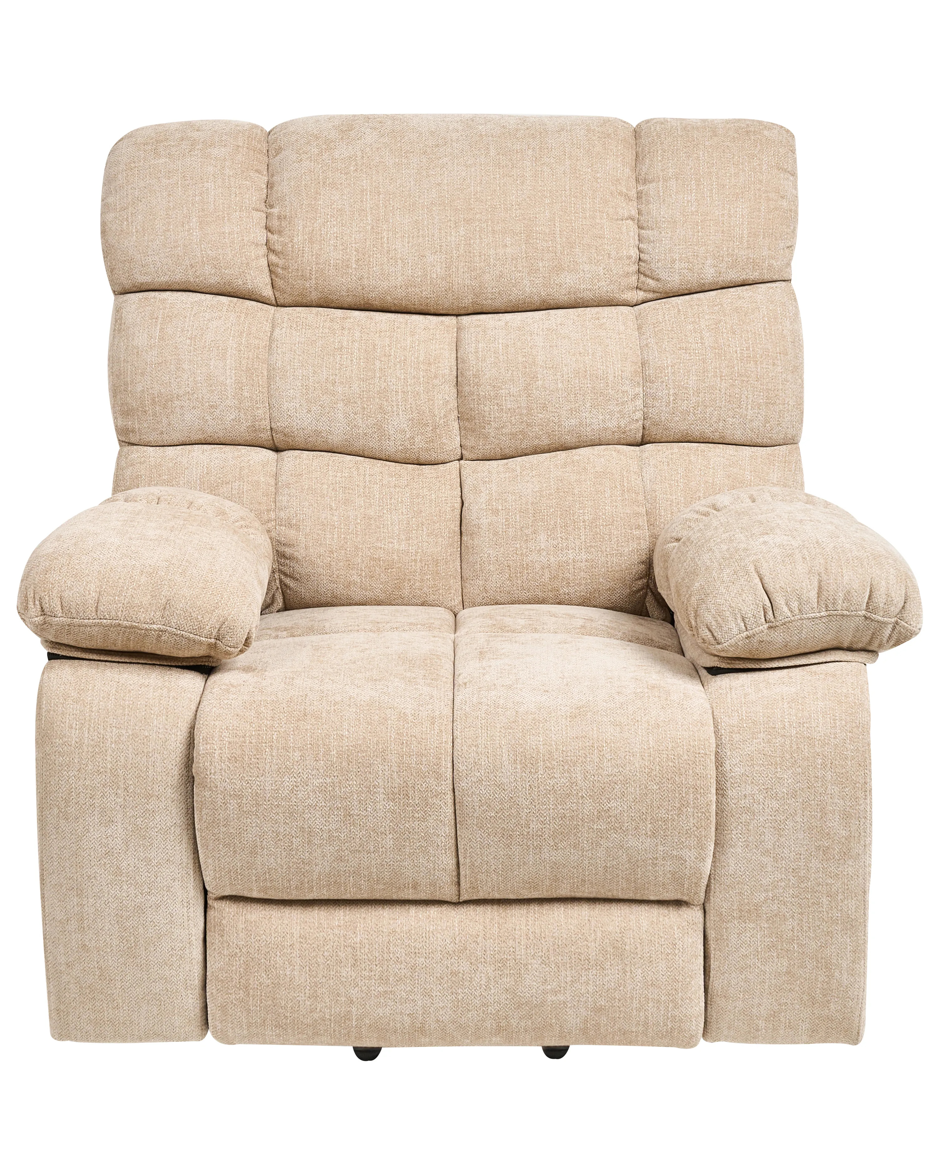 Elektrische relaxfauteuil ARES inclusief voetensteun Stof Beige