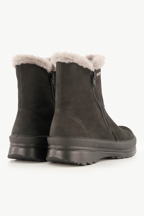 Jomos Leder-Boots, Webfell, Wechselfußbett, Weite H