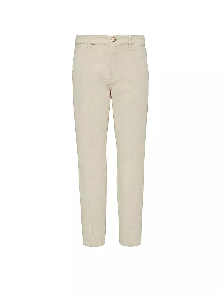 S.OLIVER Cordhose Slim Fit beige