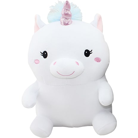 Enhjørning bamse 23 cm