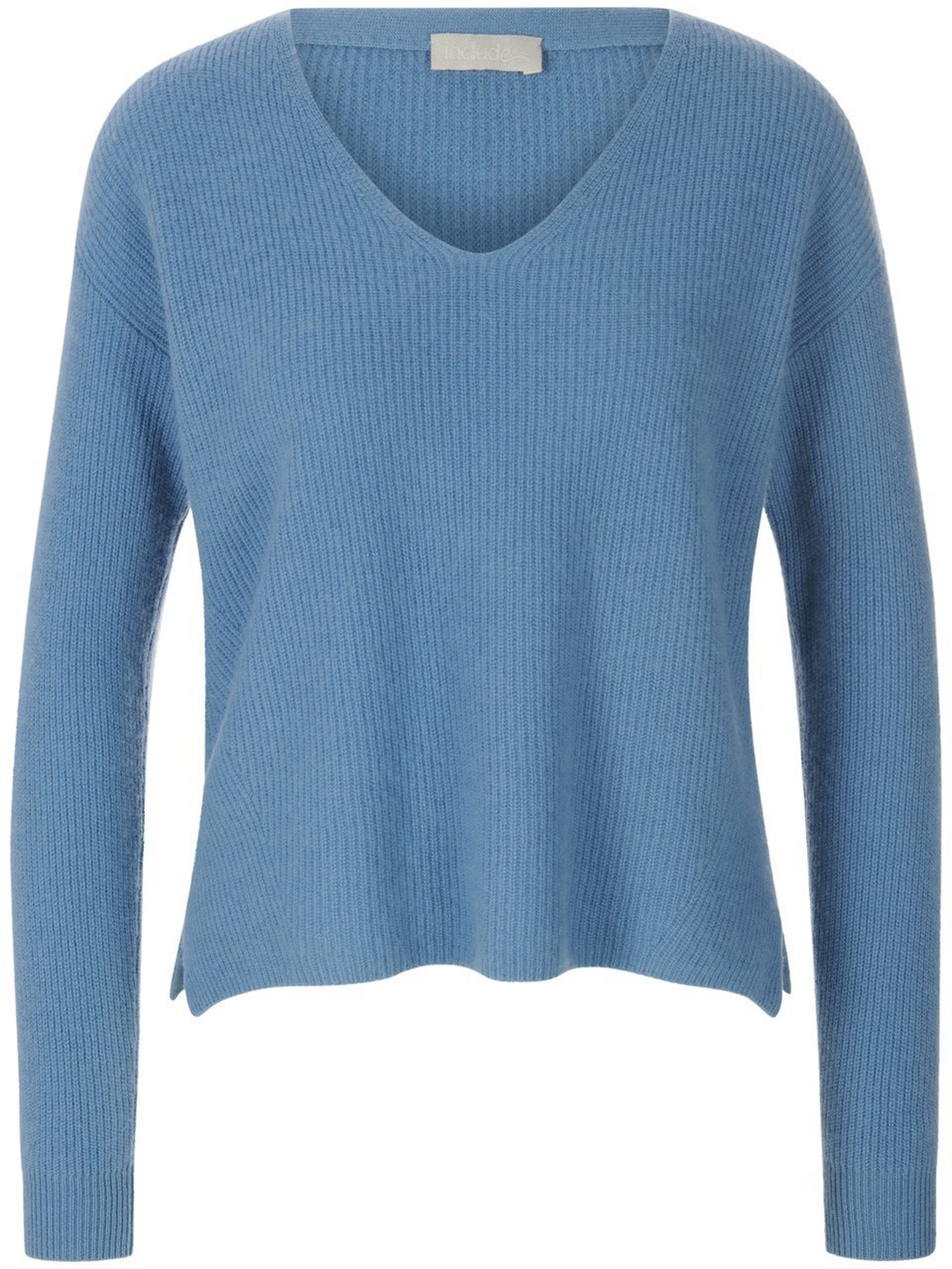 V-Pullover aus 100% Premium-Kaschmir