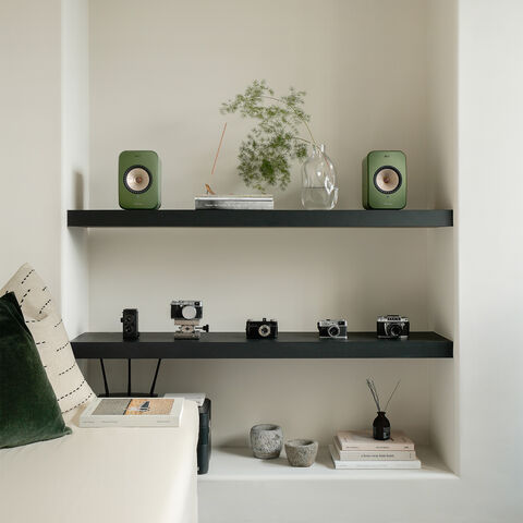 KEF LSX II – supercompacte draadloze hifi-luidspreker Groen