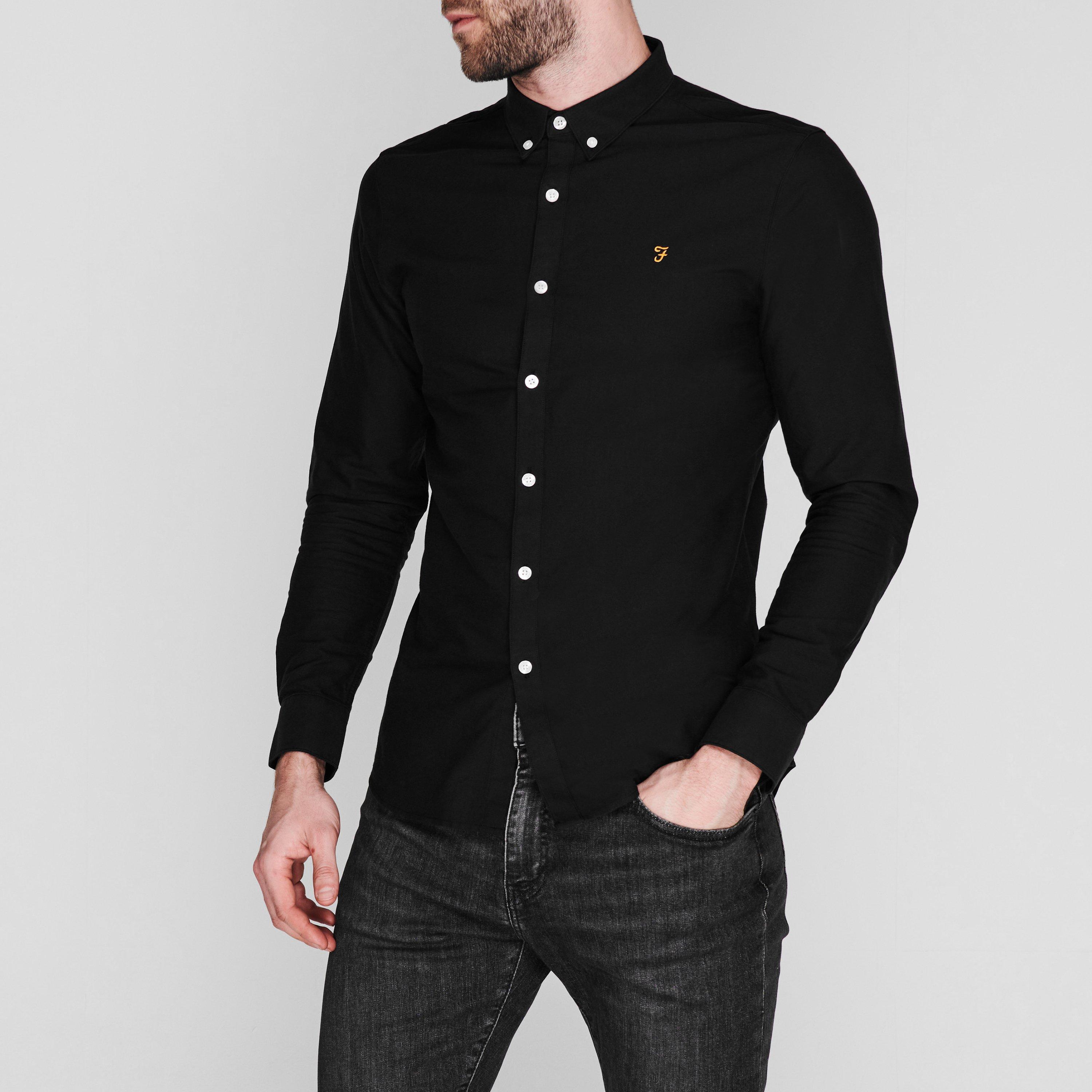 Farah Oxford Long Sleeve Shirt