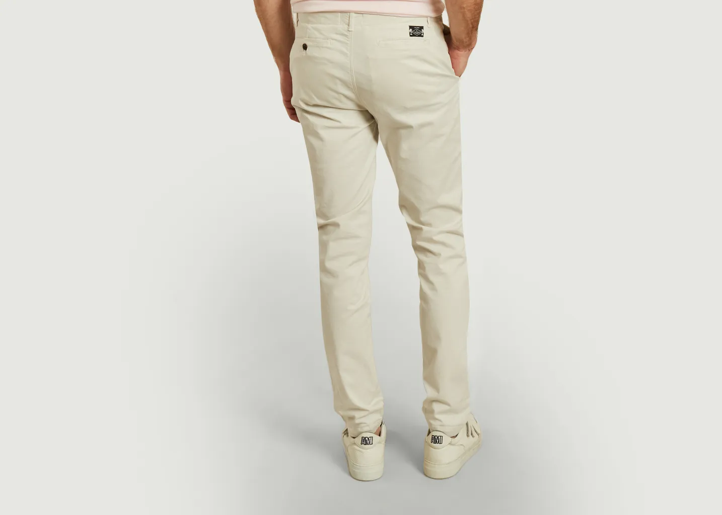 Pantalon chino classique Cuisse de Grenouille