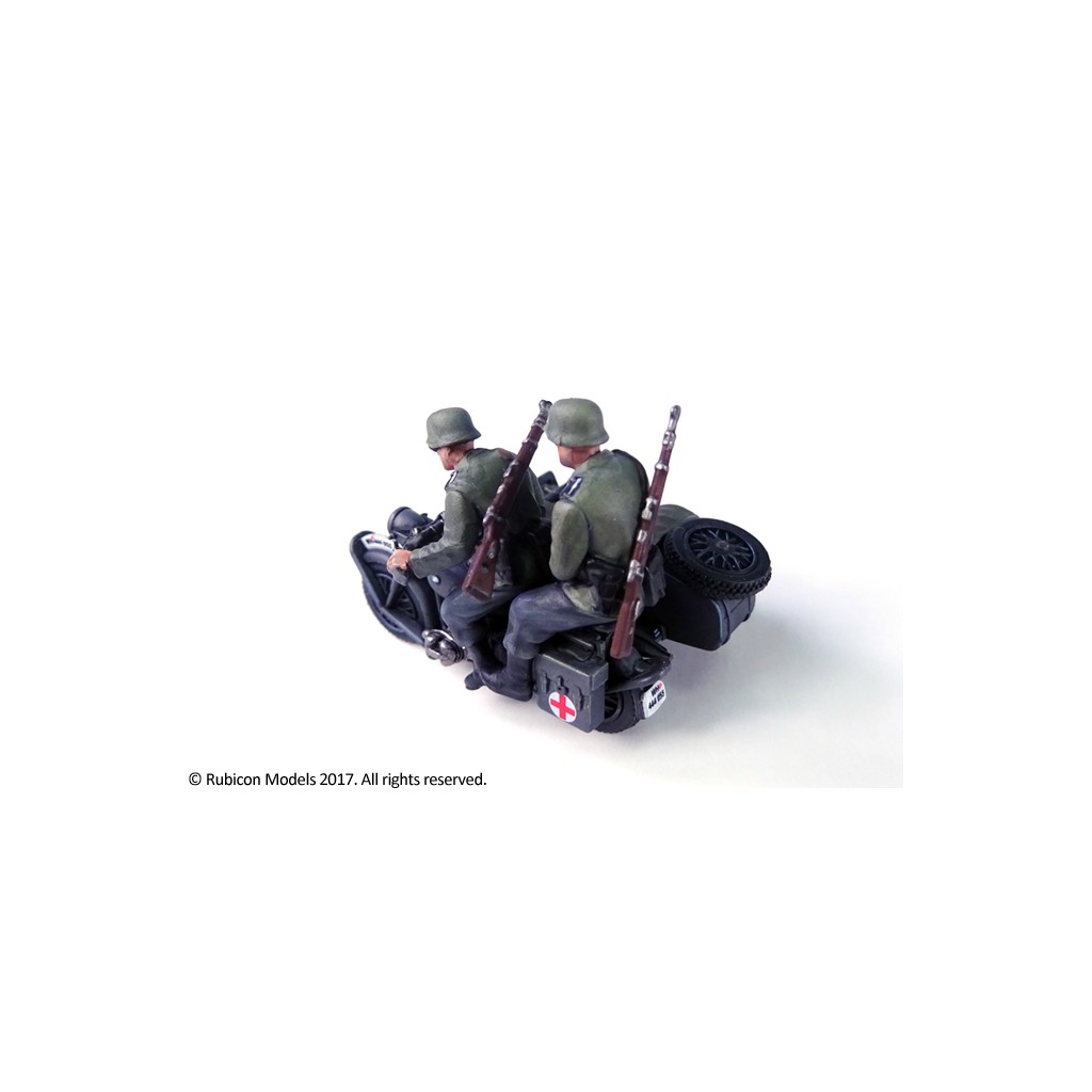 German Motorcycle R75 with Sidecar (Europe)