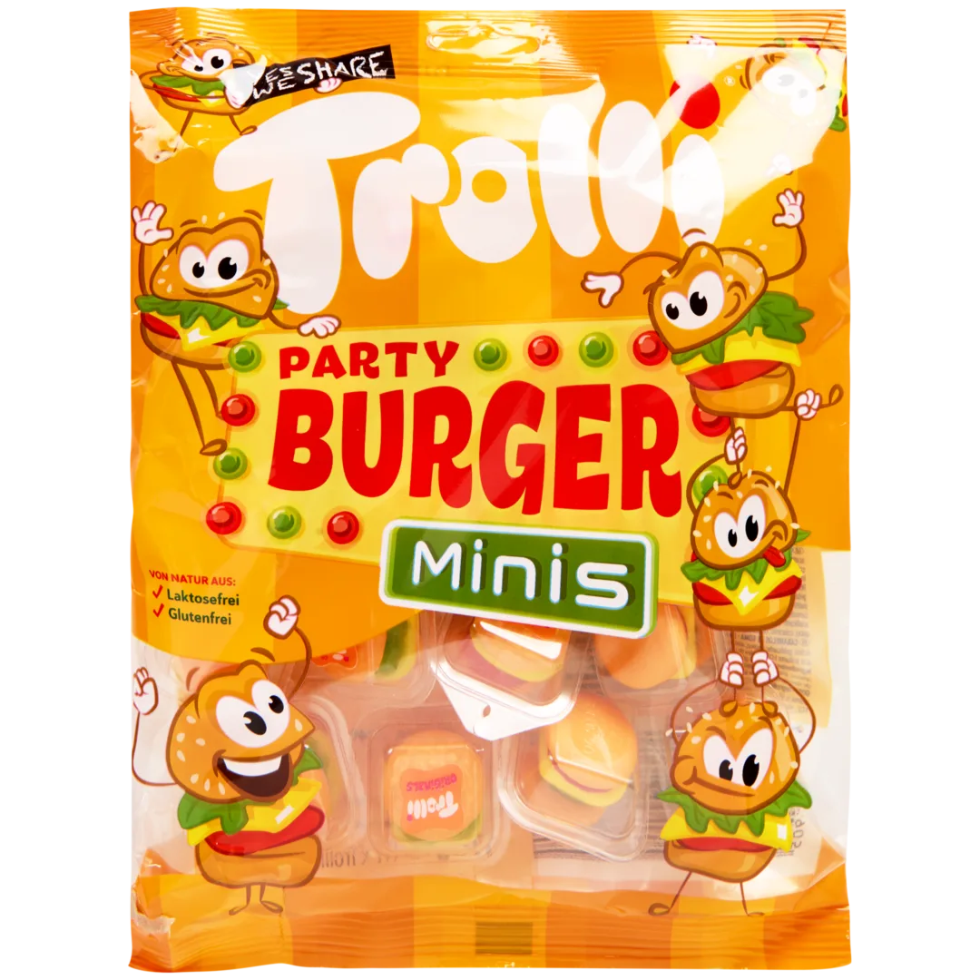 Trolli Party Burger Mini's 170 gram