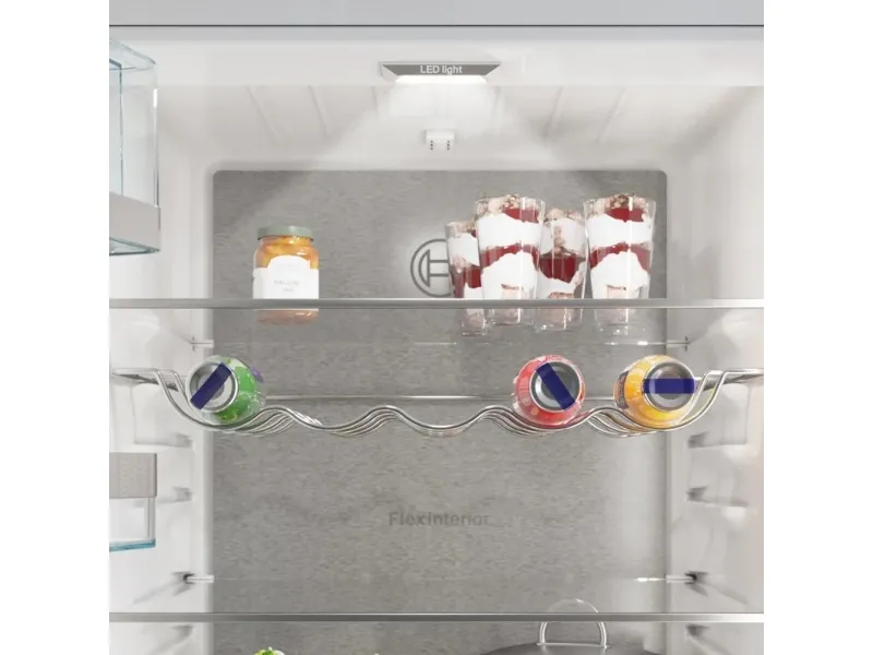 Bosch Serie | 4 KGV362WEAS - Køleskab/fryser - bund-fryser - bredde: 60 cm - dybde: 65 cm - højde: 186 cm - 308 liter - Klasse E - hvid