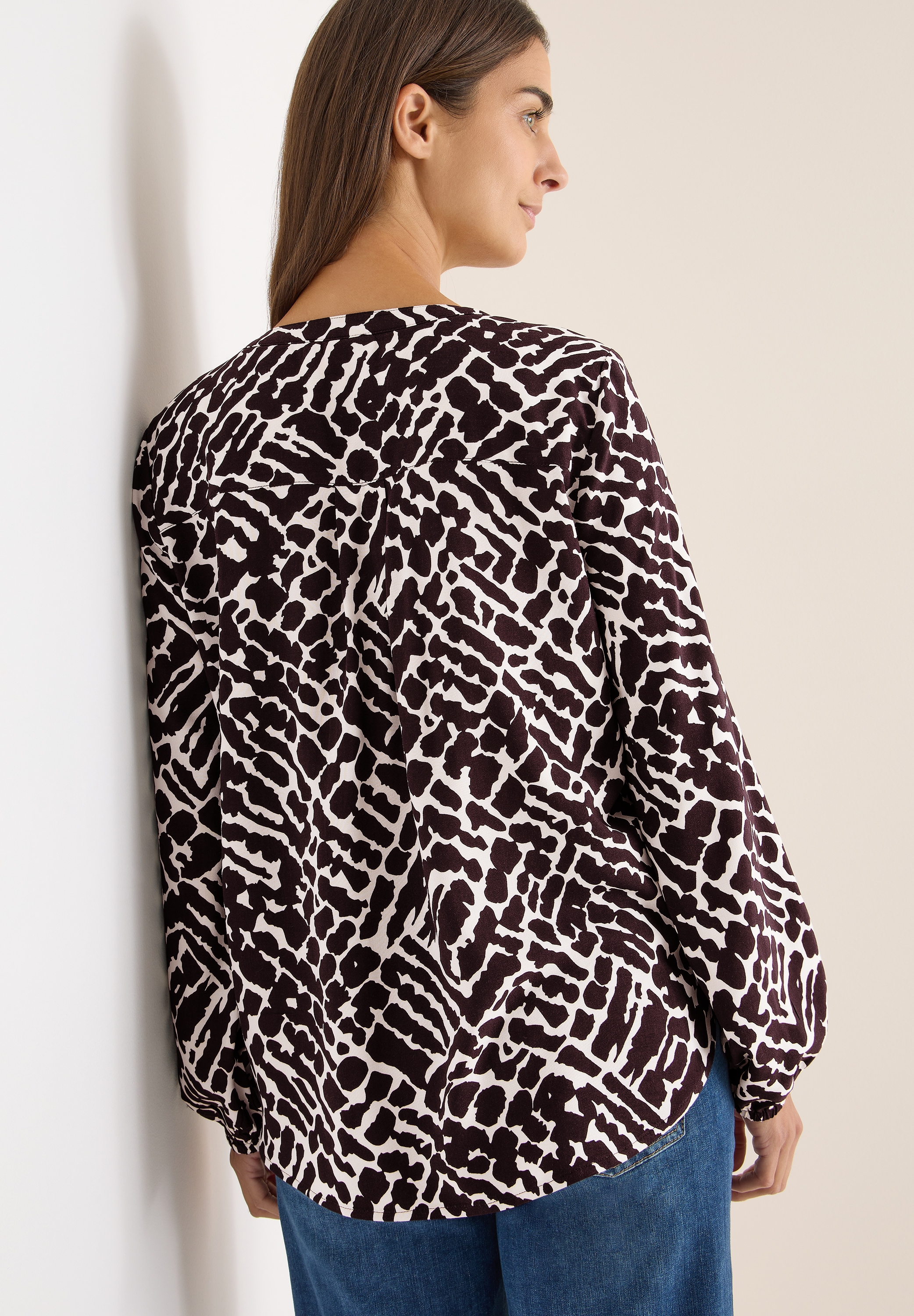 Cecil Shirtbluse fliessende Qualität, figurumspielend