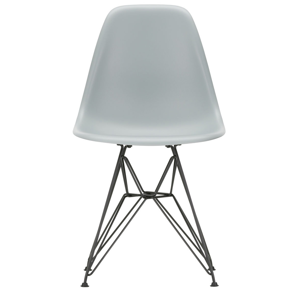 Eetkamerstoel DSR Light grey RE zwart