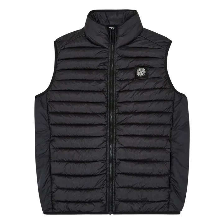 Stone Island Doudoune Sans Manches Logo | Noir