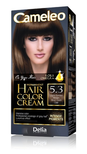 Cameleo Creme Permanente Kleuring 5.3 Licht Goud Bruin 1ST