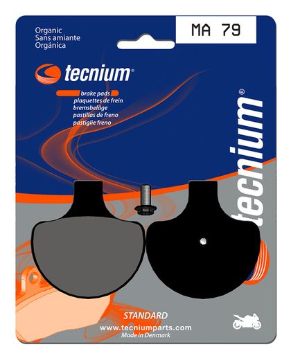Plaquettes de freins Tecnium route organique - MA79
