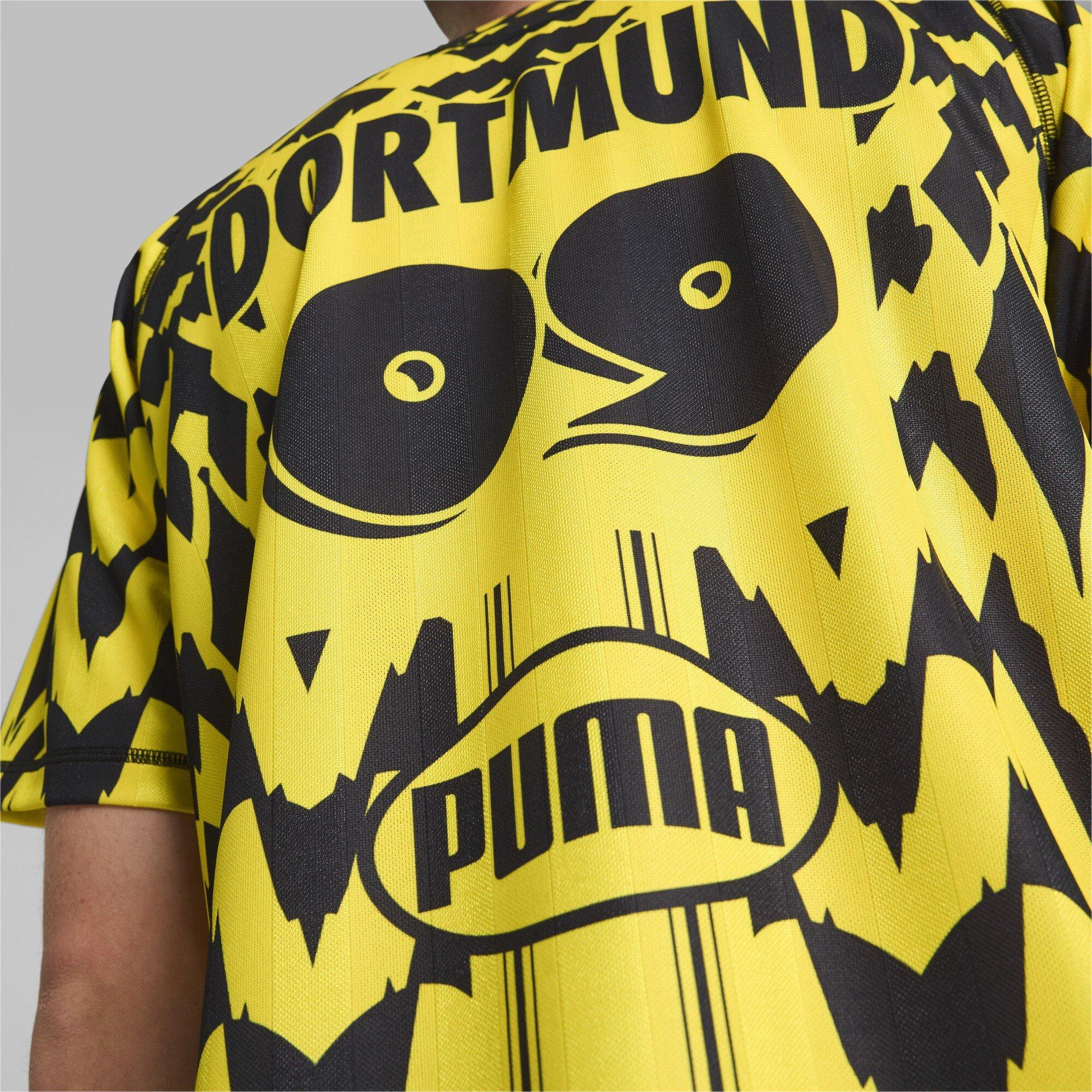 Puma Borussia Dortmund Statement T Shirt 2024 2025 Adults