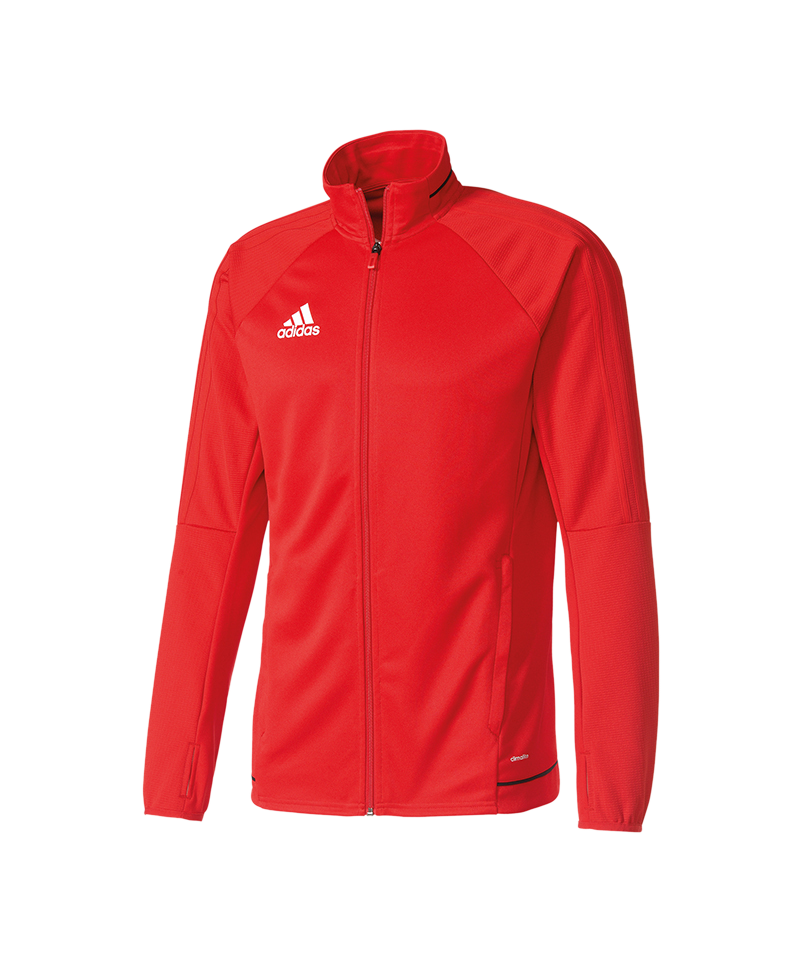 adidas Tiro 17 Trainingsjacke Rot