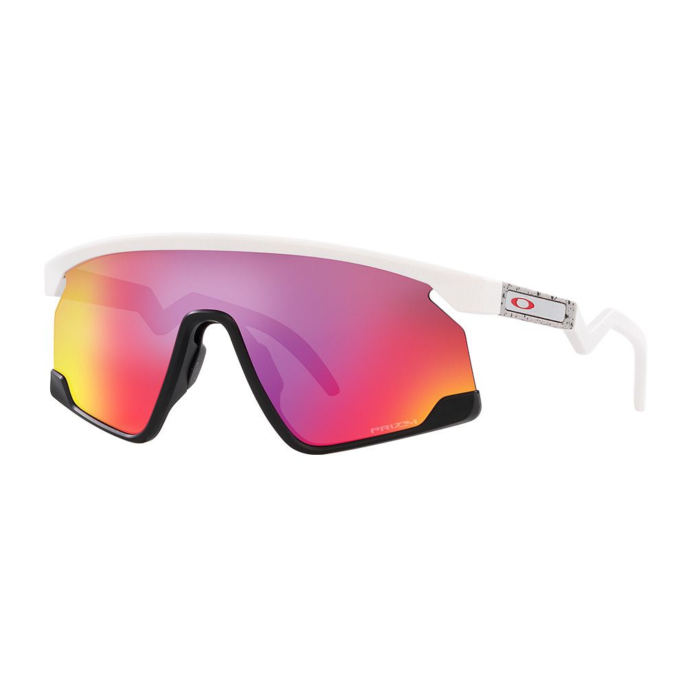 Oakley BXTR - Lunettes de soleil matte white/prizm road