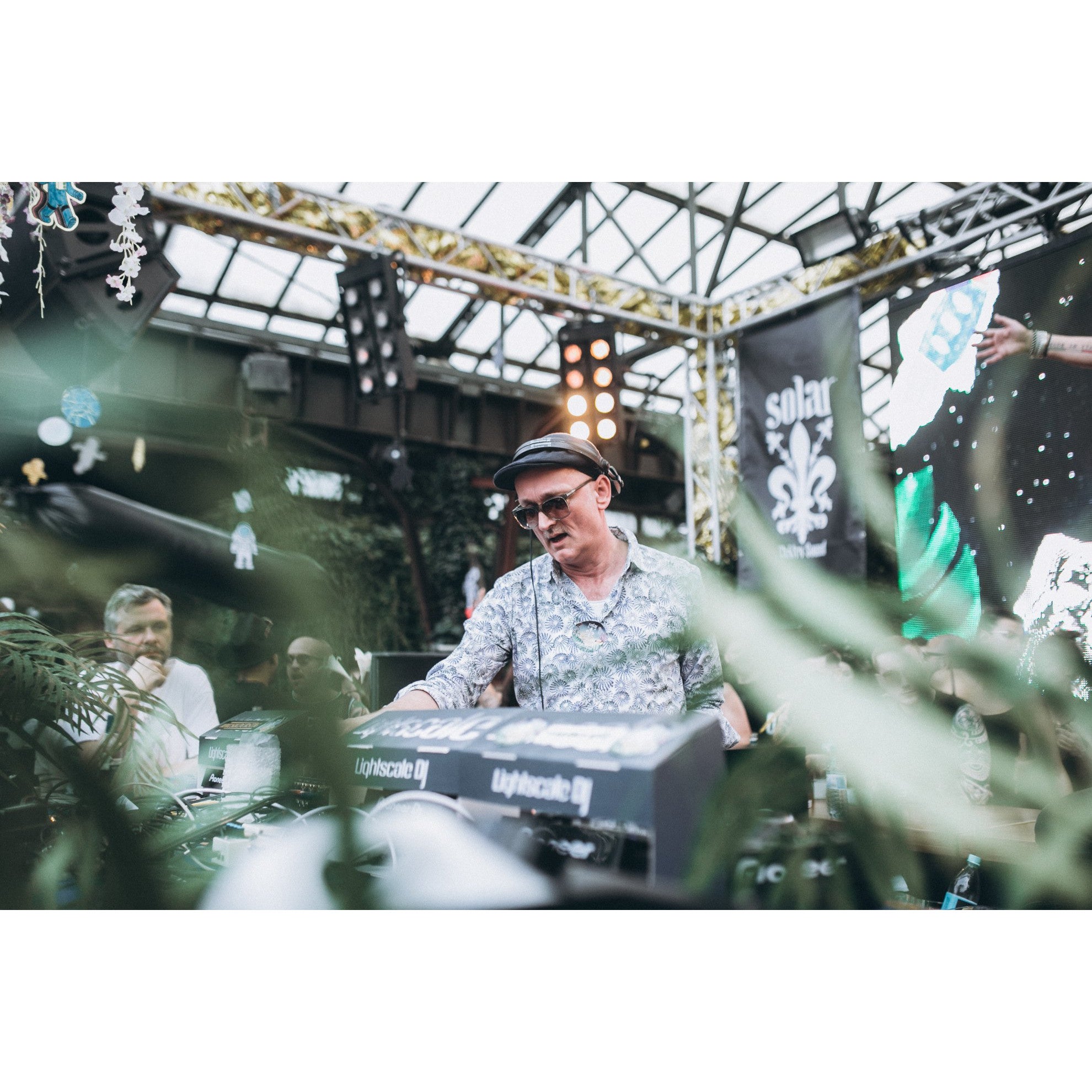 Lightscale DJ Sun Shade zonnescherm voor Pioneer CDJ-spelers