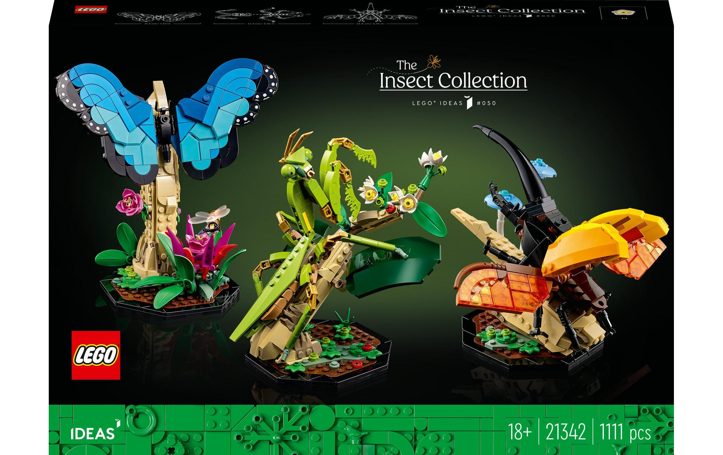 LEGO® Spielbausteine »Ideas Die Insektensammlung 21342«