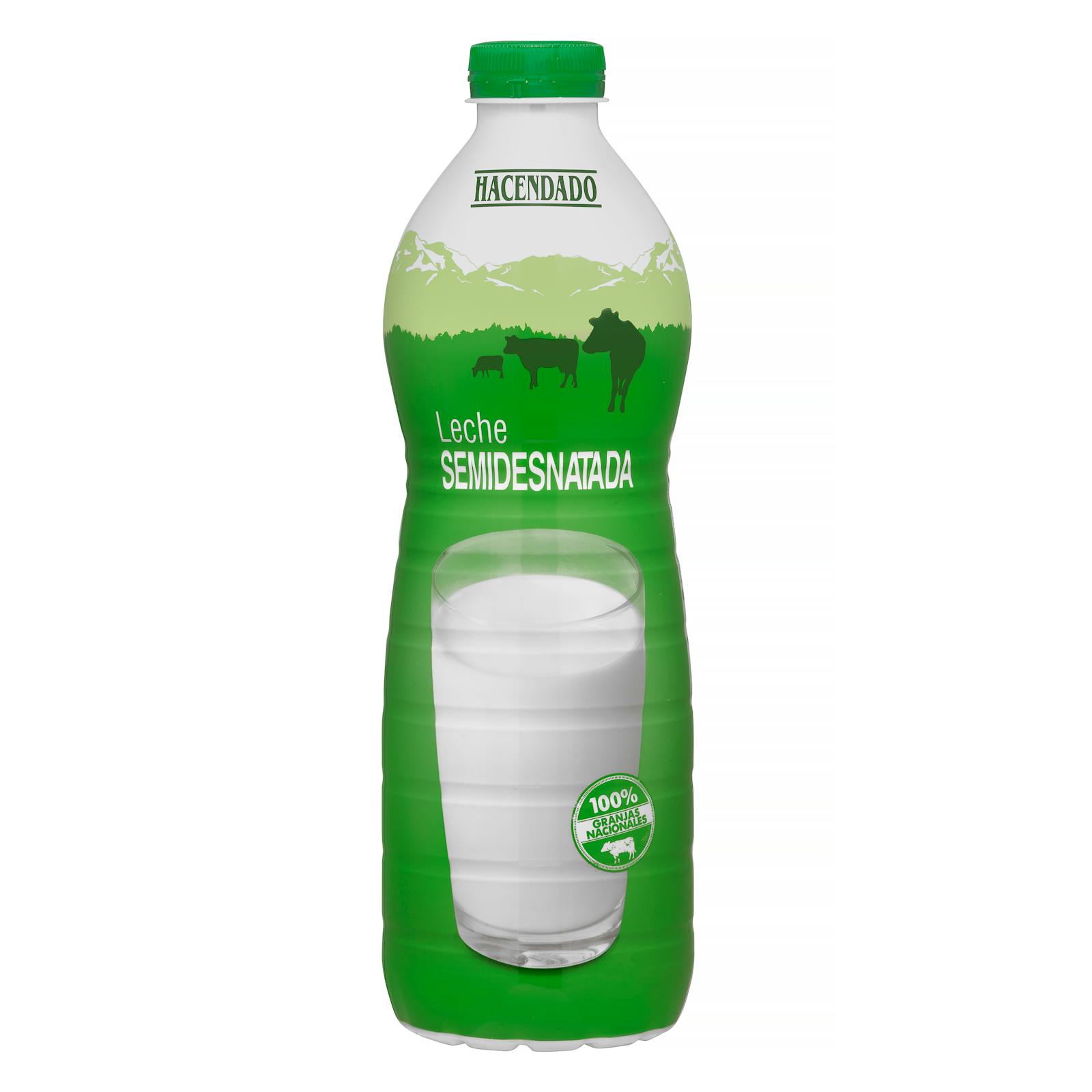 Lait demi-écrémé Hacendado