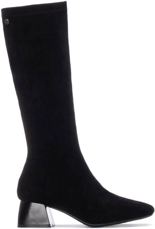 Xtivoor vrouwen. 14429102-NEGRO Laarzen 144291 zwart (37), 3 tot 5 cm, Ritssluiting, Casual