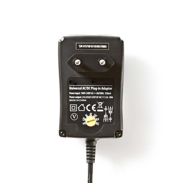 Nedis Universal AC Power Adapter | 18 W | 3
