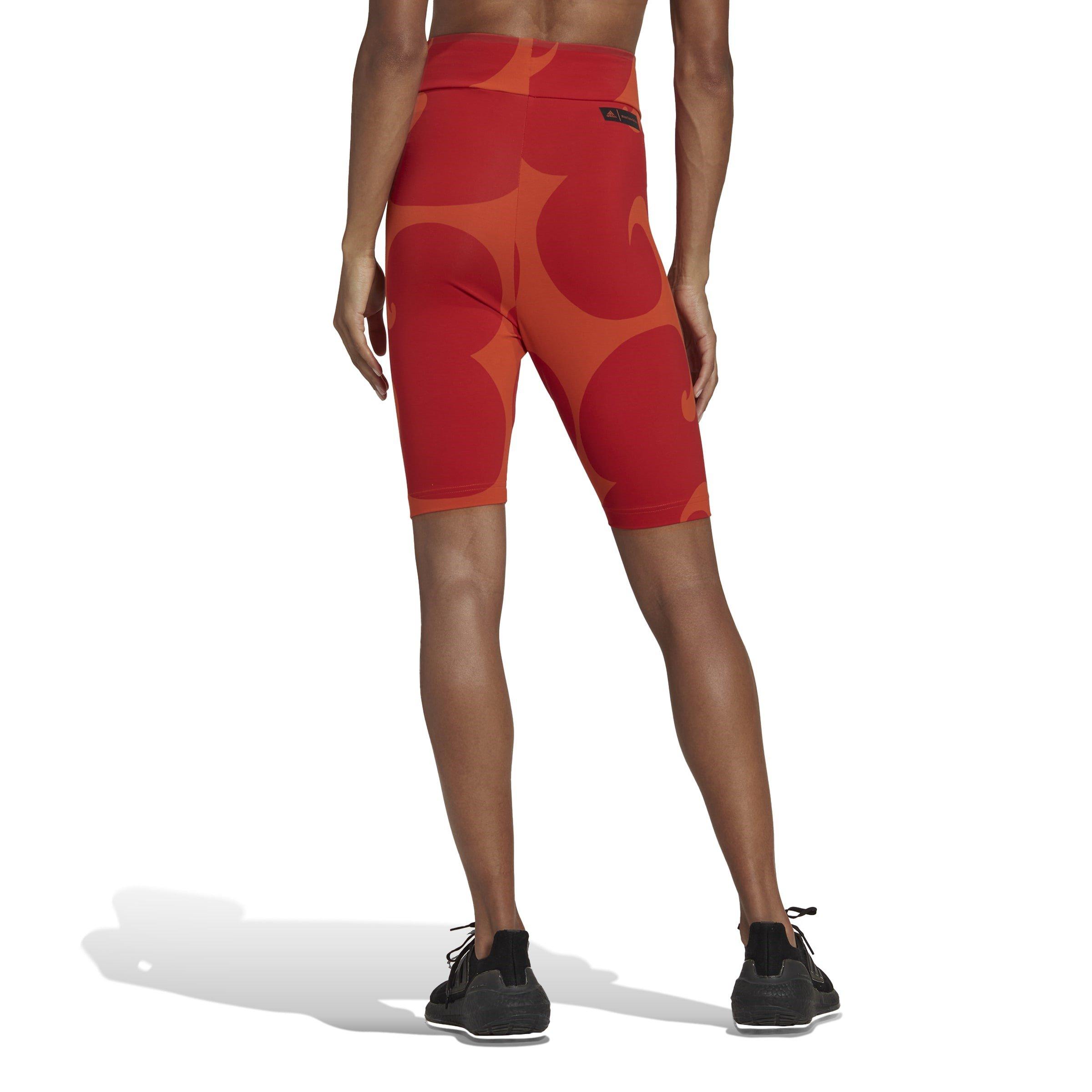 adidas Marimekko Rib Short Knee Length Leggings Womens