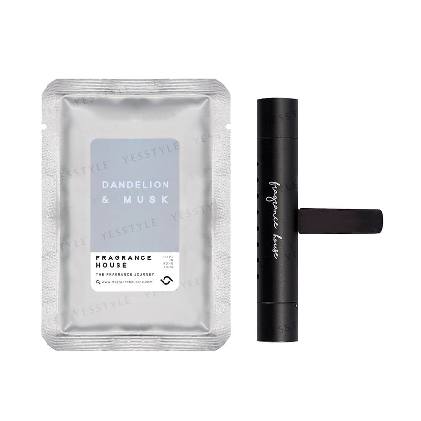 Fragrance House - Autogeurclip Paardenbloem & Musk