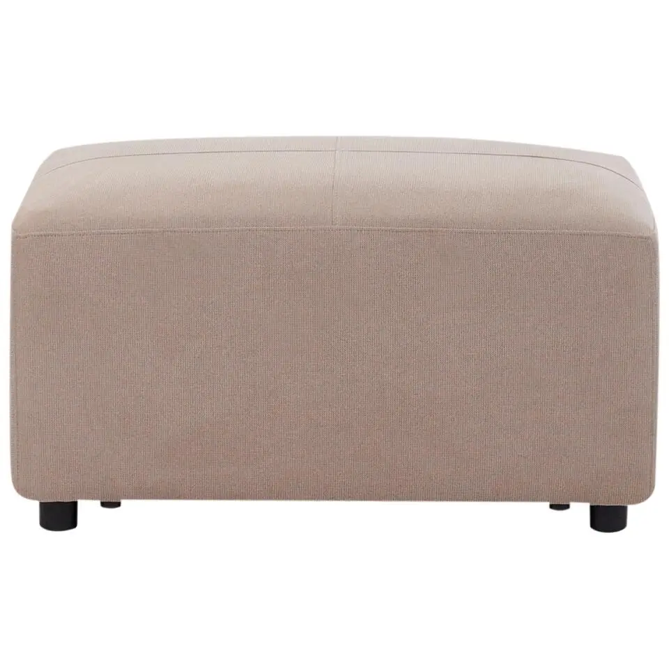KOHLO - Ottomaan - Taupe - Polyester