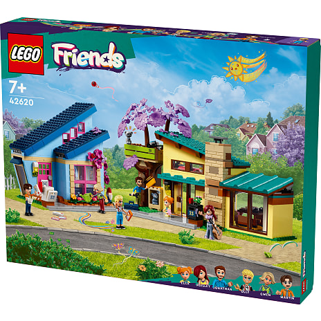 LEGO Friends Olly og Paisleys huse 42620
