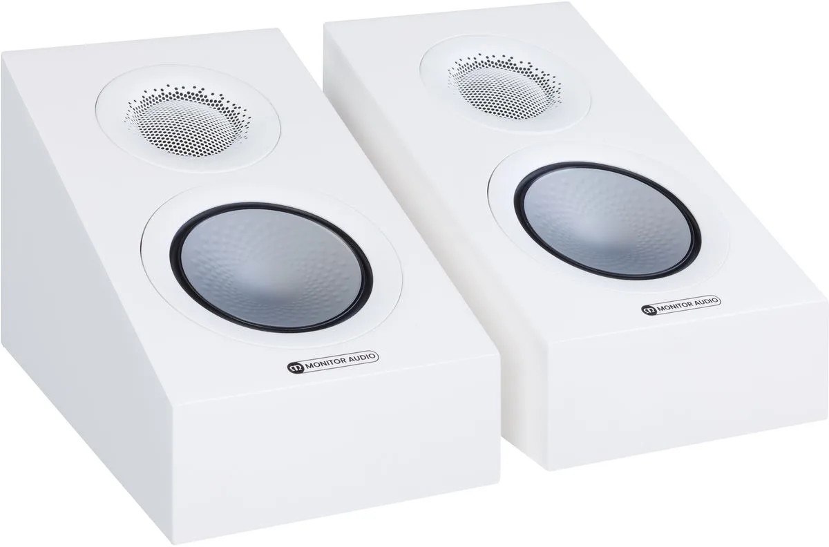 Monitor Audio Silver AMS 7G Blanc satin (la paire) Enceintes Atmos