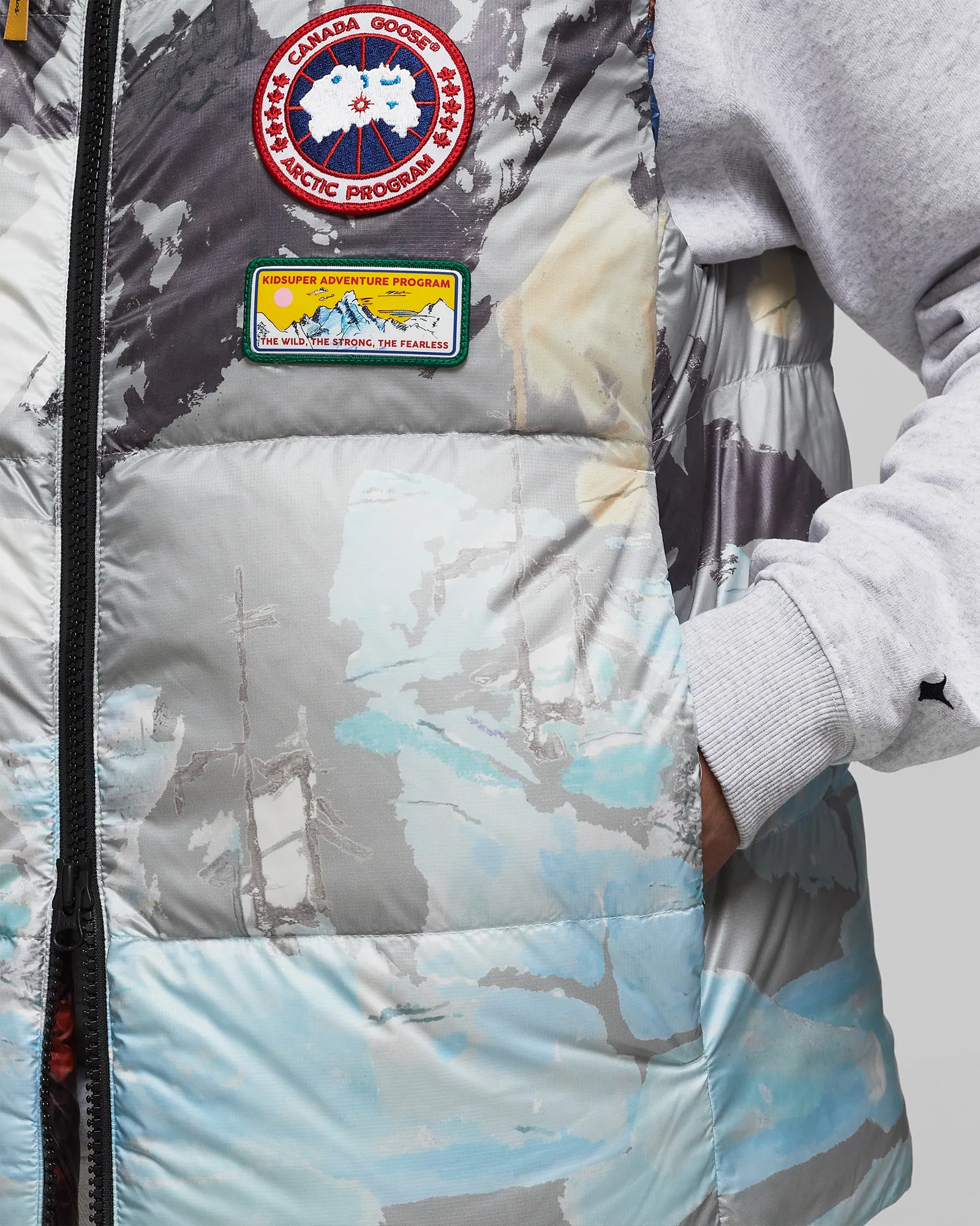 Canada Goose X NBA X KIDSUPER STUDIOS REVERSIBLE VEST