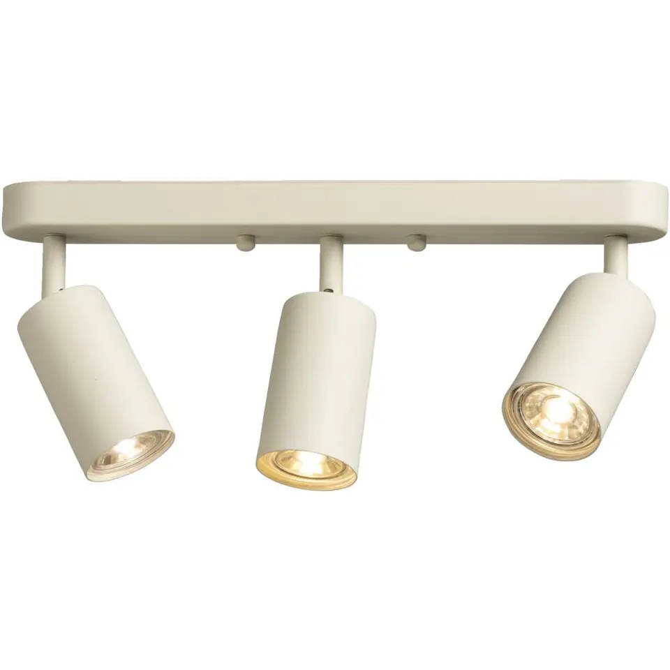 3-spot Basic - beige - 10xØ38 cm