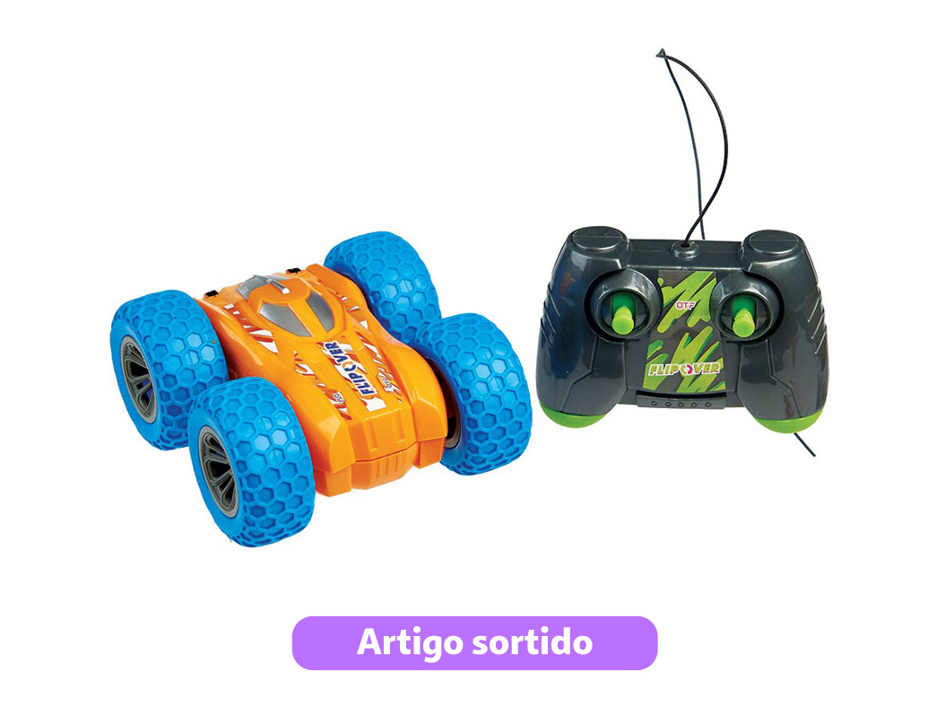 VEICULO FLIP OVER ONE TWO FUN 13CM MODELOS SORTIDOS