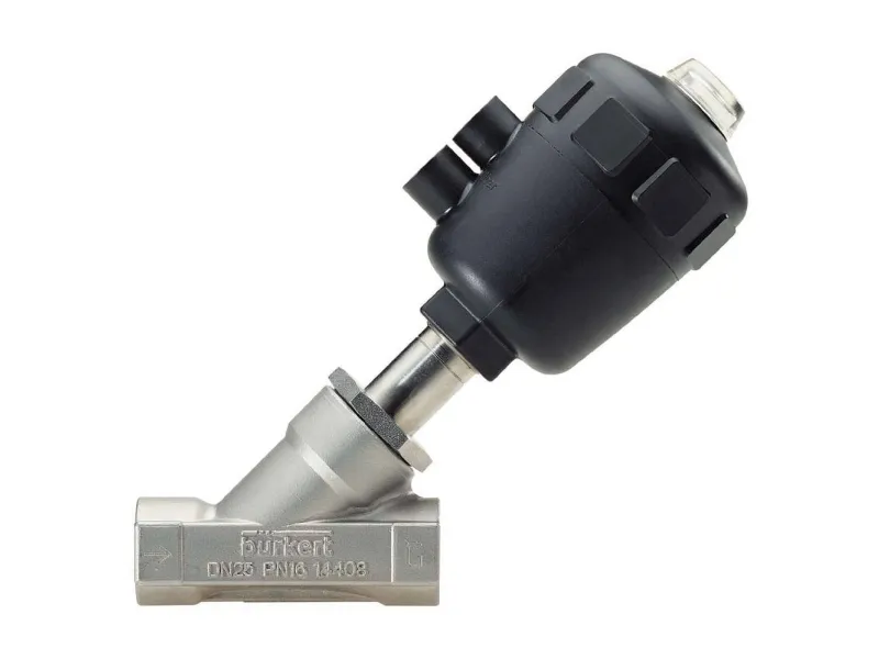 Bürkert Luftstyret ventil 178686 2000 Kabinetmateriale Rustfrit stål Forseglingsmateriale PTFE 1 stk