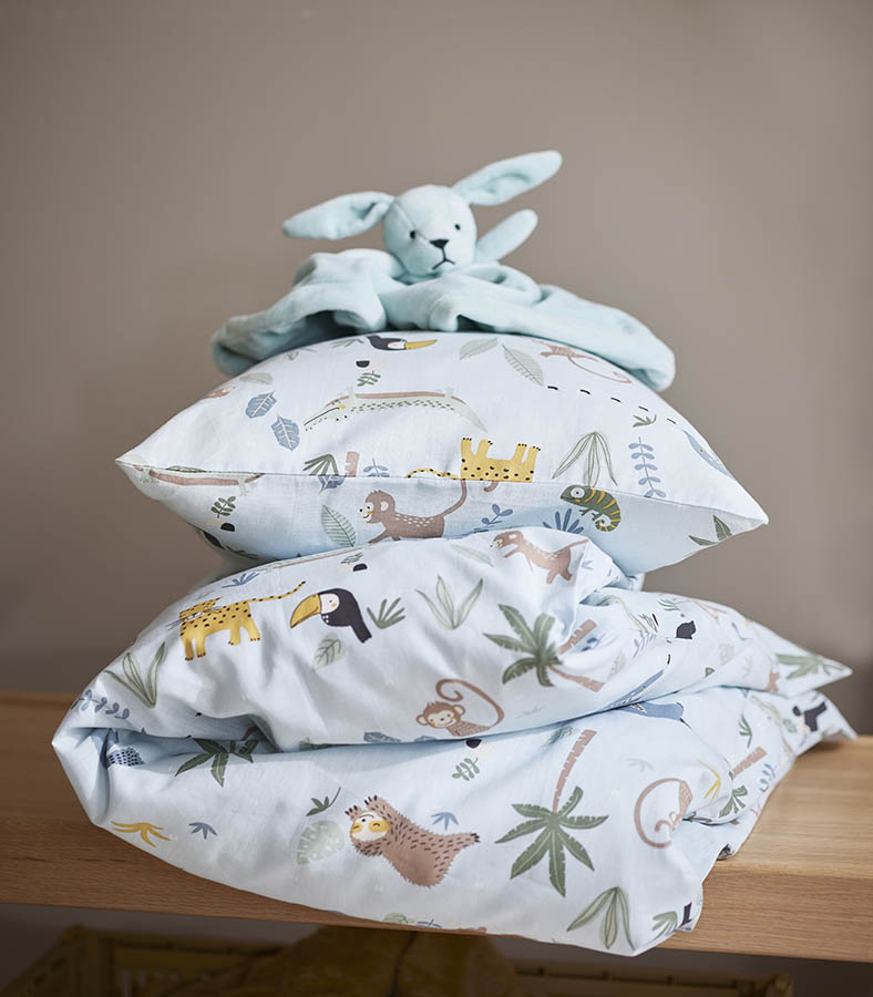 Monki økologisk bomullsengesett 100x140