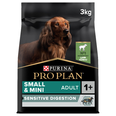 Pro Plan Hundefutter Adult Small & Mini Sensitive Digestion Lamm 3kg