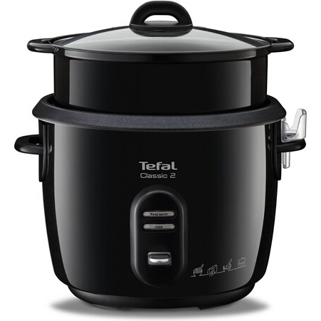 Cuiseur à riz Tefal Cuiseur a riz Classic 2, 5L, 10 portions + Louche YY4351FB