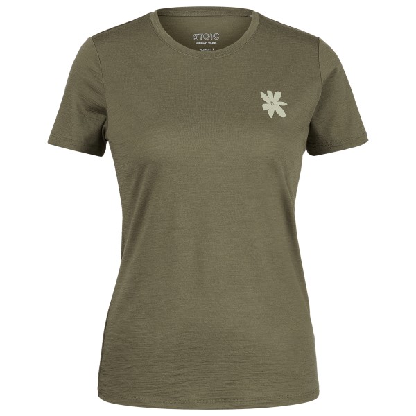 Stoic - Women's Merino155 LaholmSt. T-Shirt Daisy Flower - Haut en mérinos