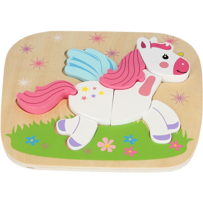Besttoy - Holzpuzzle Einhorn - 8-teilig