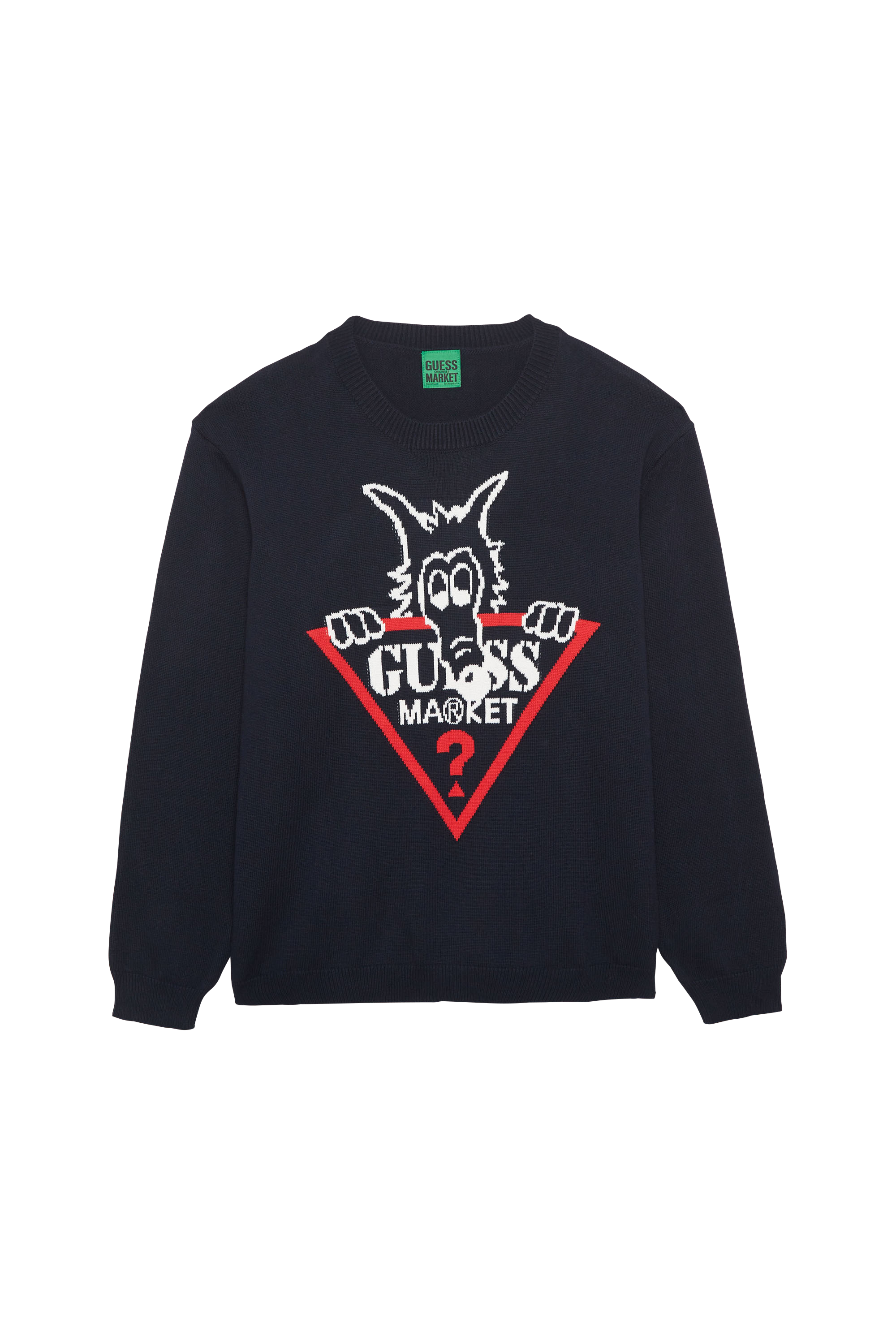 GUESS ORIGINALS Pull GO MARKET SWEATER Bleu