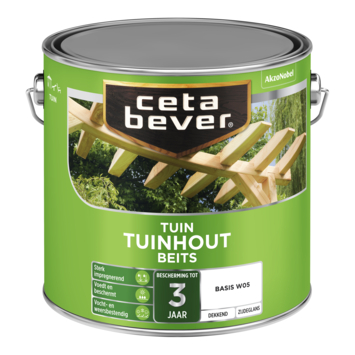 CetaBever Tuinhoutbeits zijdeglans dekkend 2,5 liter