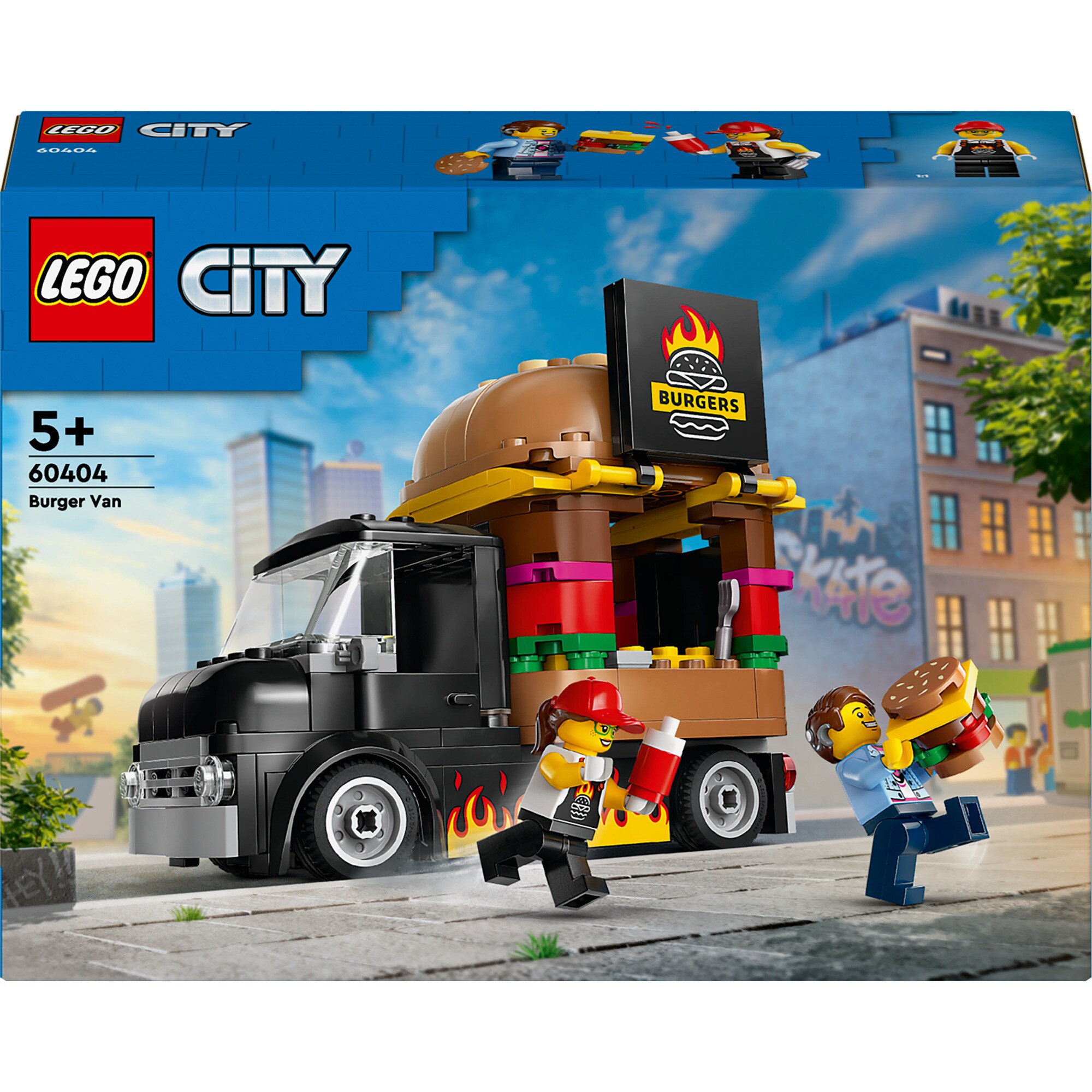 LEGO Konstruktionsspielzeug City Burger-Truck