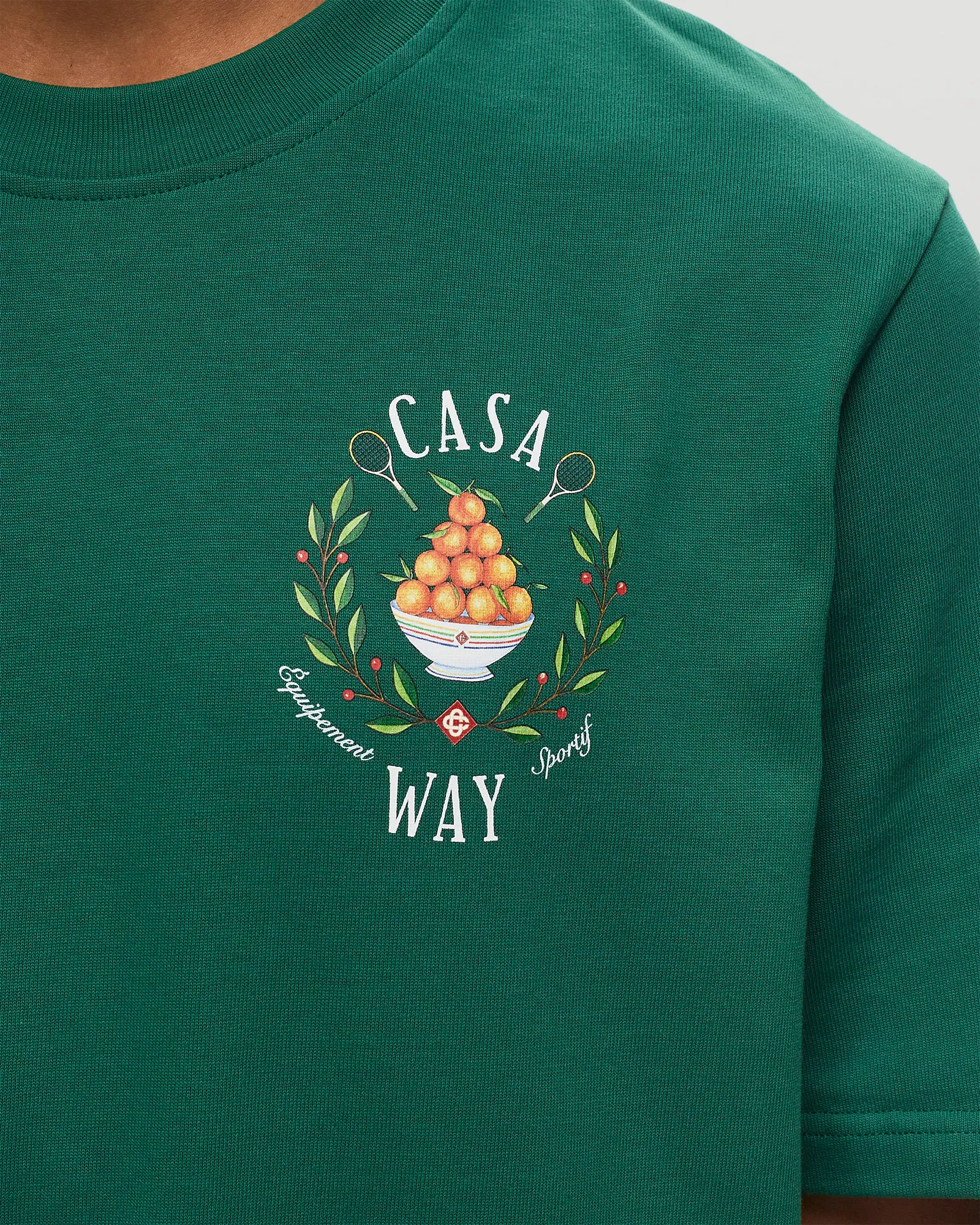 Casablanca CASA WAY PRINTED T-SHIRT