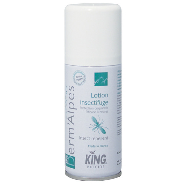 Lotion insectifuge King Derm'Alpes 100 ml
