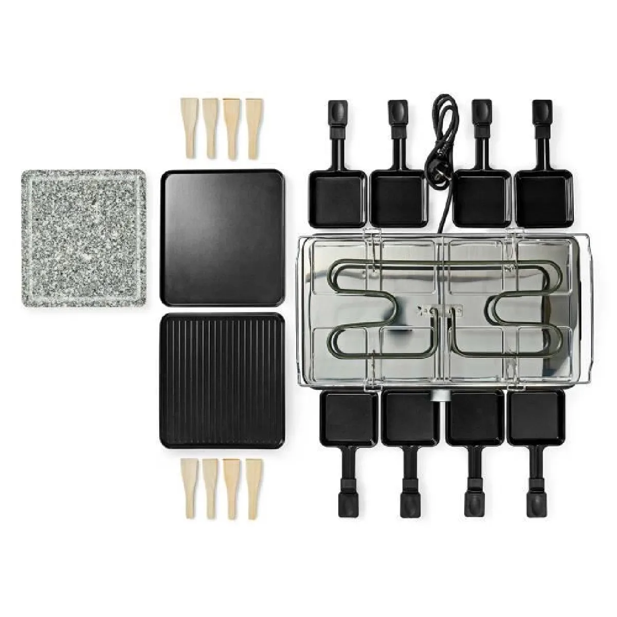 Nedis Raclette-Grill-Plancha 1400W