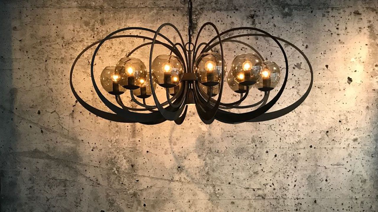 Hanglamp LB017-10+1 Bronx  | Leclercq & BouwmanB120 x D50 cm