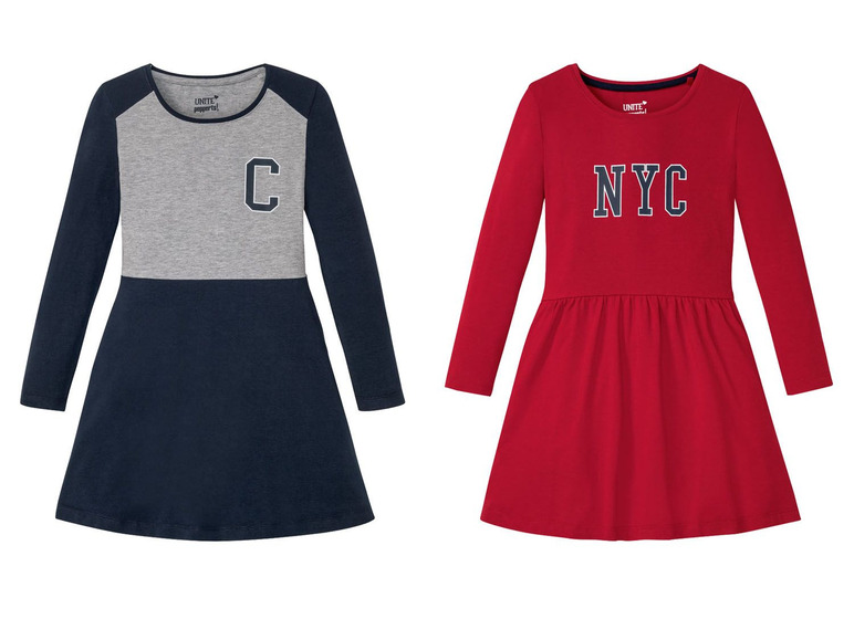 PEPPERTS® Kinderjurk meisjes, college-look